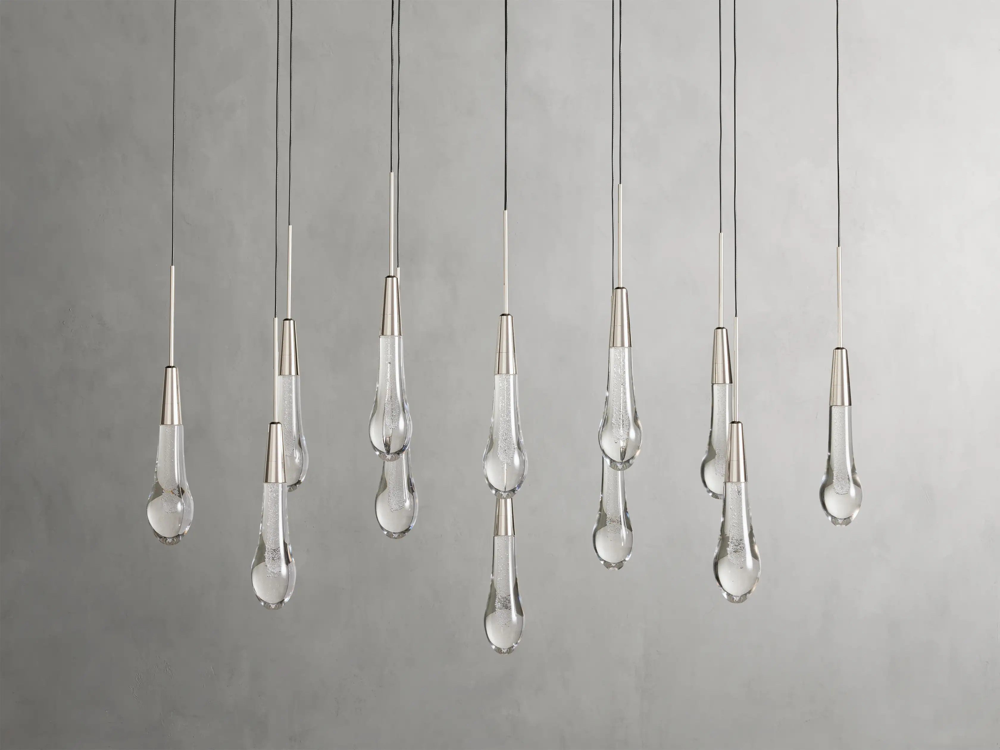 Soltaire Linear Chandelier 37", 50", 60", 70"